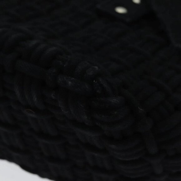 BALENCIAGA Bistro Hand Bag Canvas 2way Black 671342 Auth bs15695V - Picture 11 of 16